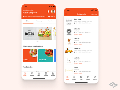 Multi Delivery App Ui appdesign delivery design figma food food delivey food details foodie foods graphic design home page ui ui design userinterface a ux uxdesign webdesign