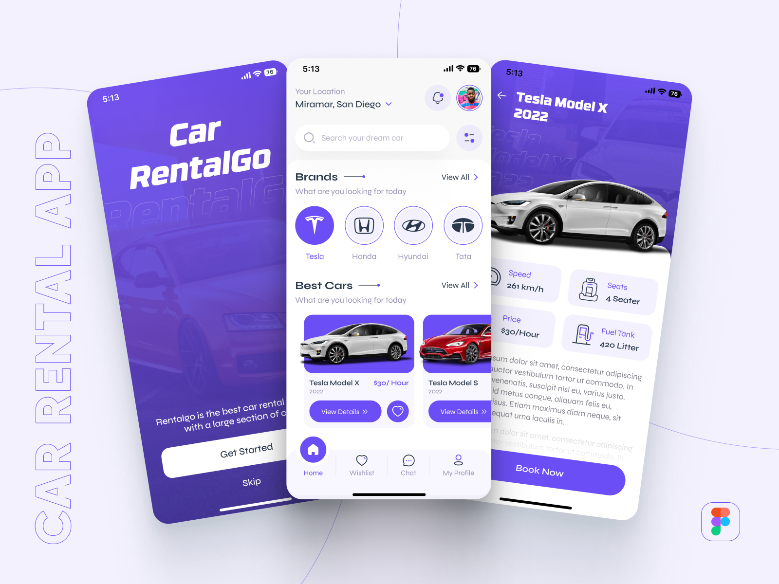 Car Rental App Design by iCoderz Solutions on Dribbble