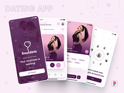 Dating App Design app design app ui app ux behance branding daily design dating app dating app design design inspiration dribbble figma mobile ui ui ui bucket ui dashboard ui trends uiux uiux design ux ux design