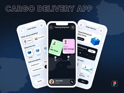 Cargo Transportation App Design app ui app ux behance cargo transportation daily design designer dribbble figma graphic design transportation ui ui design ui inspiration ui trends uiux uiux design user interface ux ux design ux designer