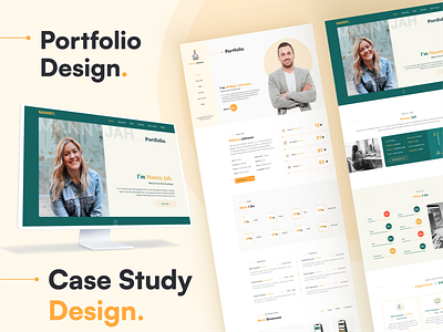 Graphic Designer Profile and Portfolio Website Design by iCoderz Design ...