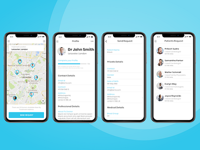Doctor On Demand App Design