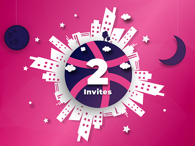 2x Dribbble Invite