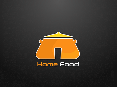 Home Food - App Logo app app concept art creative design day 1 food icoderz illustration ios iphone logo ui ux