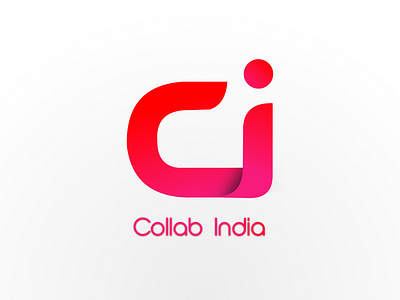 Collab India- Soical App Logo Design android app design concept design icon app illustration ios logo mobile ui ux vector