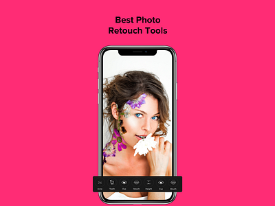 Picfy- Photo Retouch tools design android app appdesign design icoderz ios logo media mobile picfy social typography