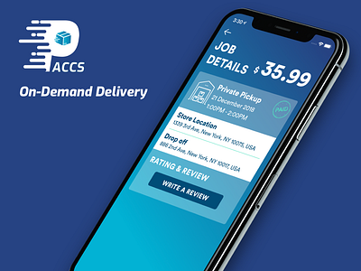 Paccs - On-demand delivery app