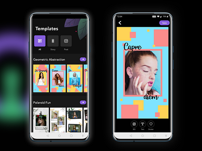 OGI - Insta Story Editor For Instagram & Templates android app android app design app design facebook banner instagram instagram post instagram stories instagram template ios picfy social app social media template design