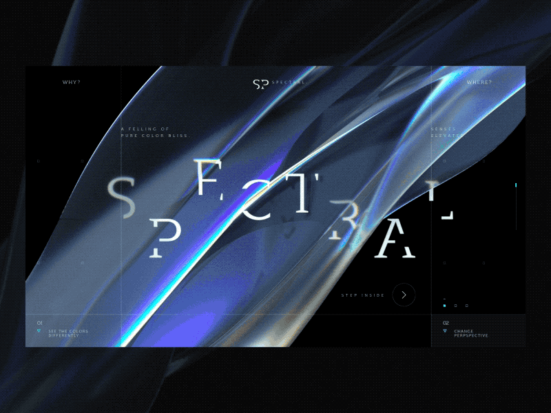 Spectral - 3D / Ui Mix 3d abstract c4d futurism mograph typography ui