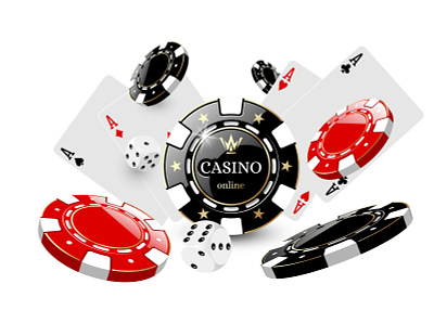 Illustration for a casino design illustration typography vector
