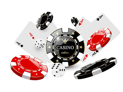 Illustration for a casino design illustration typography vector