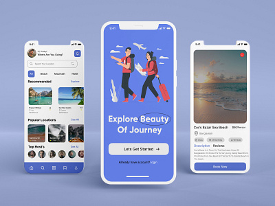 Travel App Design