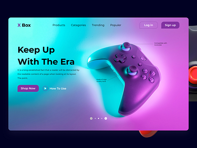 Gaming Website Design