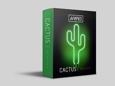 Cactus Neon Lamp Packaging
