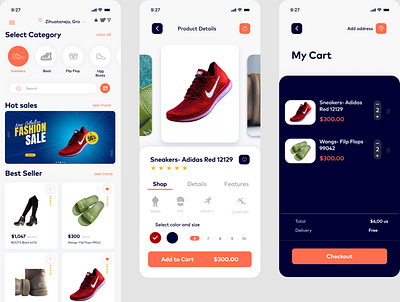 E-commerce Platform app design graphic design illustration screening typography ui ux vector