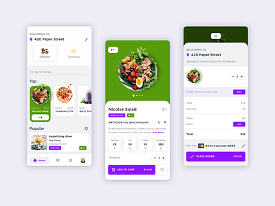 Delivery App. Concept