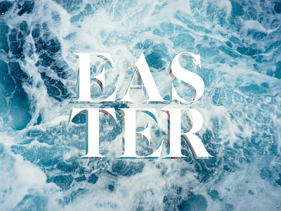 Easter is coming brand identity church church branding church design church logo easter easter branding easter design type type design typography