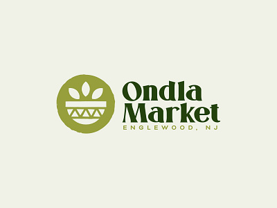 Onlda Market brand identity branding deli logo food logo grocery grocery logo illustration logo logo design market market logo organic organic logo zulu zulu design zulu logo