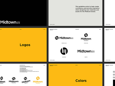Midtown Brand Guide brand brand design brand guide brand identity branding logo logo design