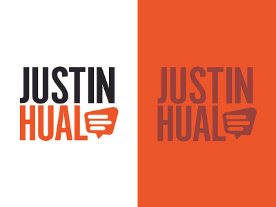 Justin Hual Personal Branding brand identity branding communication logo logo design