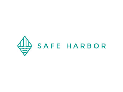 Safe Harbor brand brand identity branding harbor logo logo design ocean safe