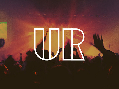Unused UR brand brand identity logo logo design overlay