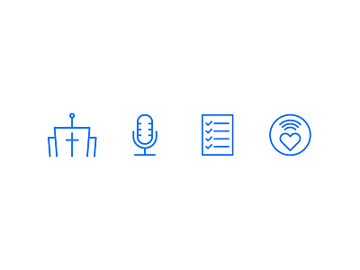 Simple Church Tools Icons church icon iconography icons line icon simple tools