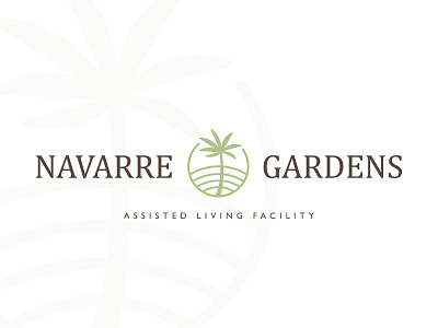 More from Navarre Gardens beach gardens logo logo design ocean palm palm tree setting sun
