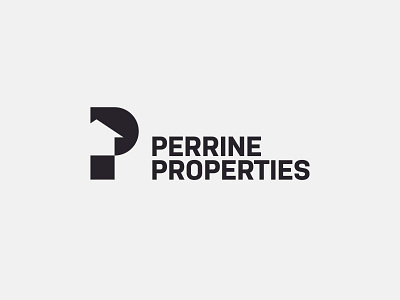 Perrine Properties brand brand identity branding logo logo design logo designer logo identity monogram simple