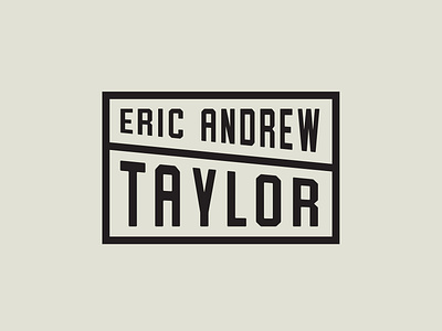 Eric Andrew Taylor brand brand identity branding logo logo design logo designer logo identity simple