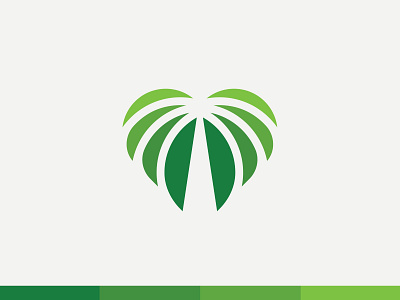 Heart of Palms Logo mark