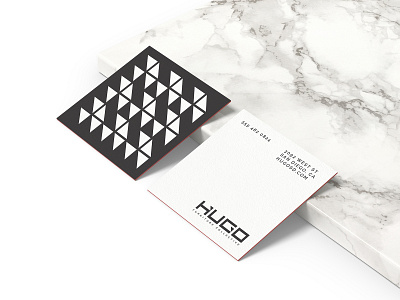 Hugo Cards brand brand identity brand stationery branding business card design businesscards logo logo design logo designer simple