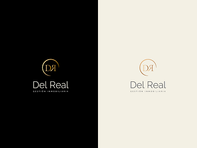 Del Real V1 V2 brand branding design logo logotype type typography vector