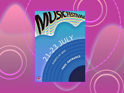 Festival branding design graphicdesign illustration