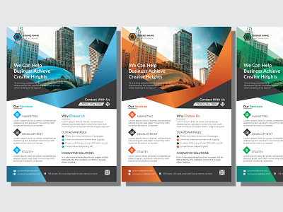 Corporate Flyer Template adobexd appdesign banner behance dailyui dribbblers flyer gfxmob graphicdesignui uidesign userexperience userinterface