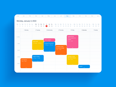 Calendly app inside design flat minimal ui ux web website