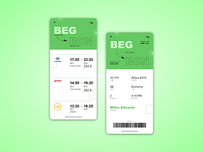 AirCo Boarding Pass app