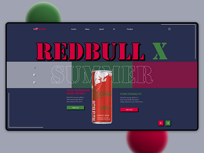 RedBull website