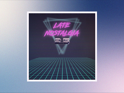 Retrowave Cover Art collage cover art cover design gradient design music cover retrowave retrowave art