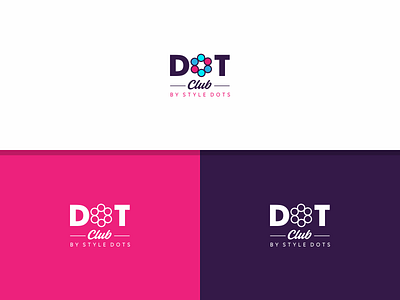 Dot Club logo app art branding design graphic design icon illustration illustrator logo typography vector
