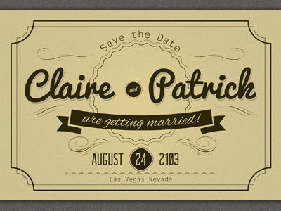 Vintage Wedding Invitation Postcard vol.2. invitation postcard save the date vintage wedding