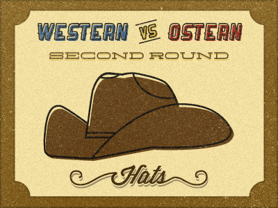 Western vs Ostern 2 cowboy hat majkol ostern second western