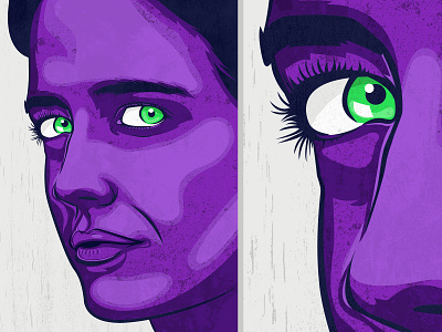 Eva - Vector Study design illustration majkol portrait poster study vector