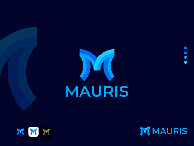 MAURIS- M creative letter logo
