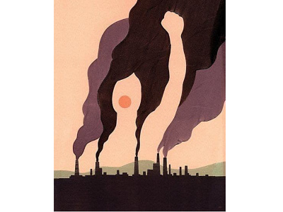 Air Pollution illustration