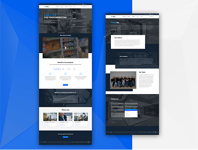 Website redesign for Piicsell prototype ui ui designer ux wireframe