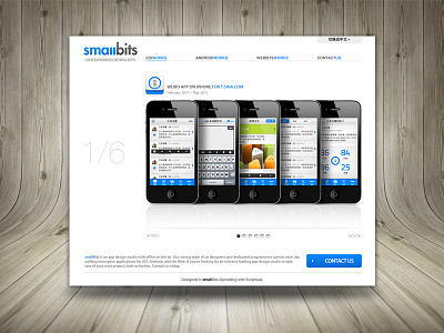 SmallBits-Web Design app bits conment ios message share talk website weibo