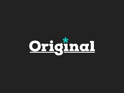 Original - Logo Design ad app logo original