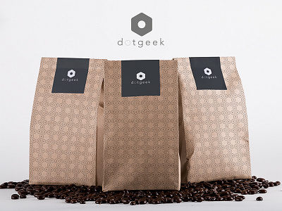 DotGeek Coffee - Brand Design brand coffee design dot geek logo