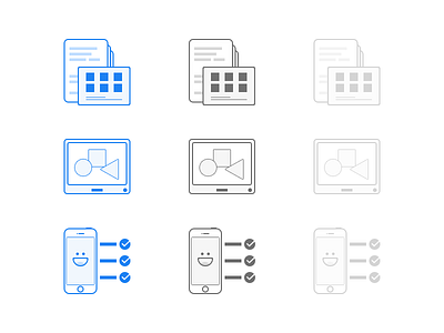 Icons for DSP creative icon ok phone simple smile word